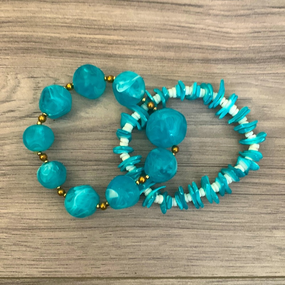 Blue Ocean Bracelets 🌊🌷